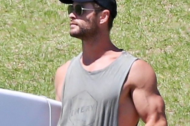 Well, Well, Well, If It Isn't Chris Hemsworth's Muscles Again